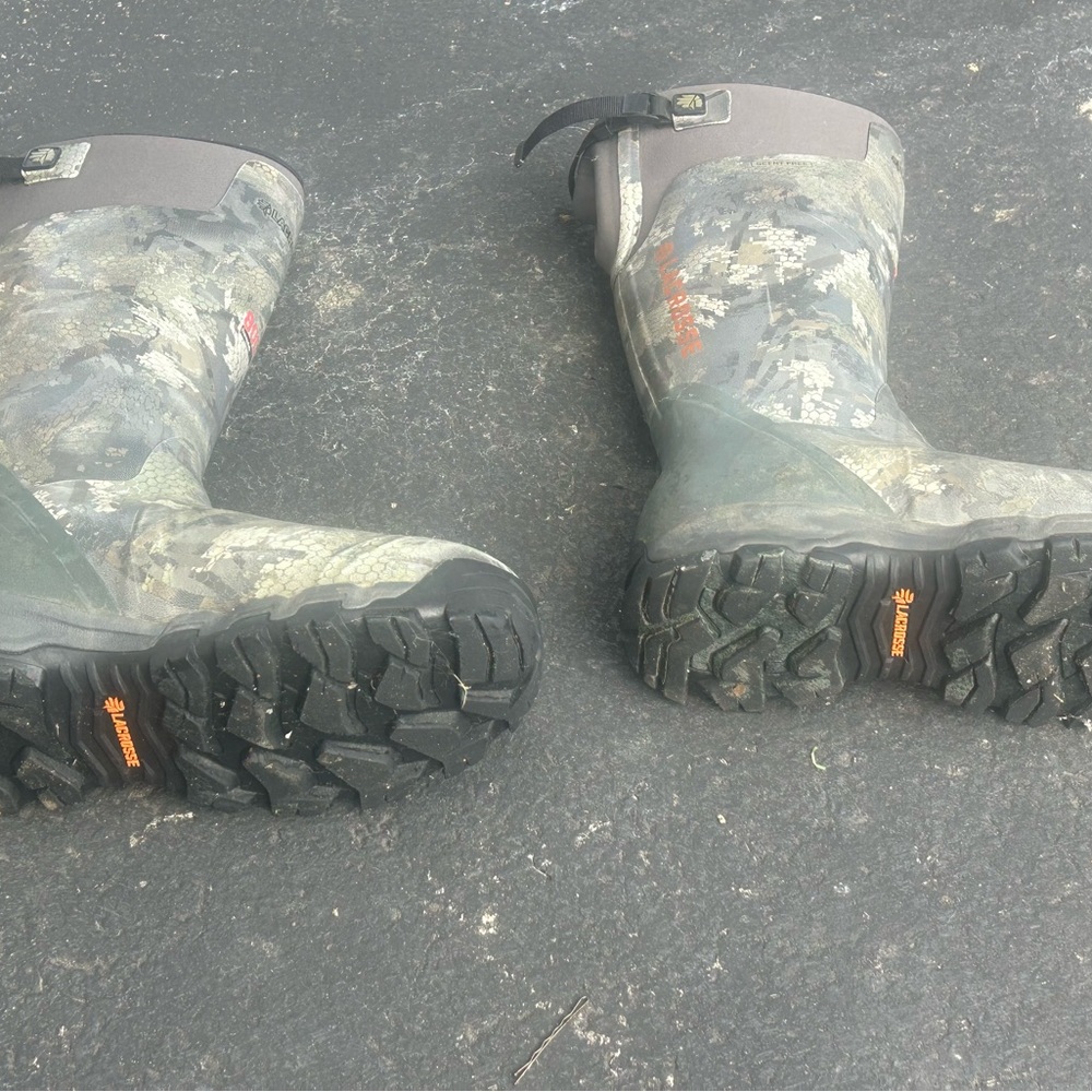 LaCrosse Camo and Black Men's Boots
